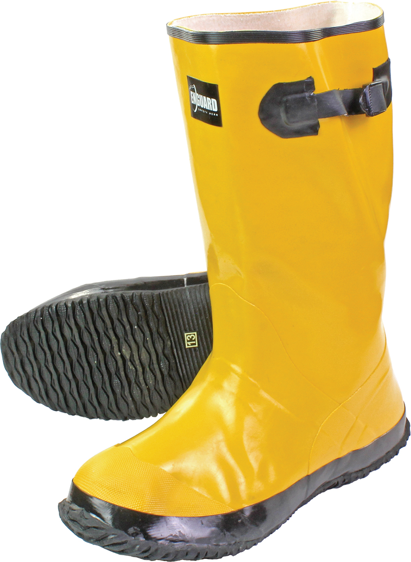 Yellow Slush Boots (Size 15 