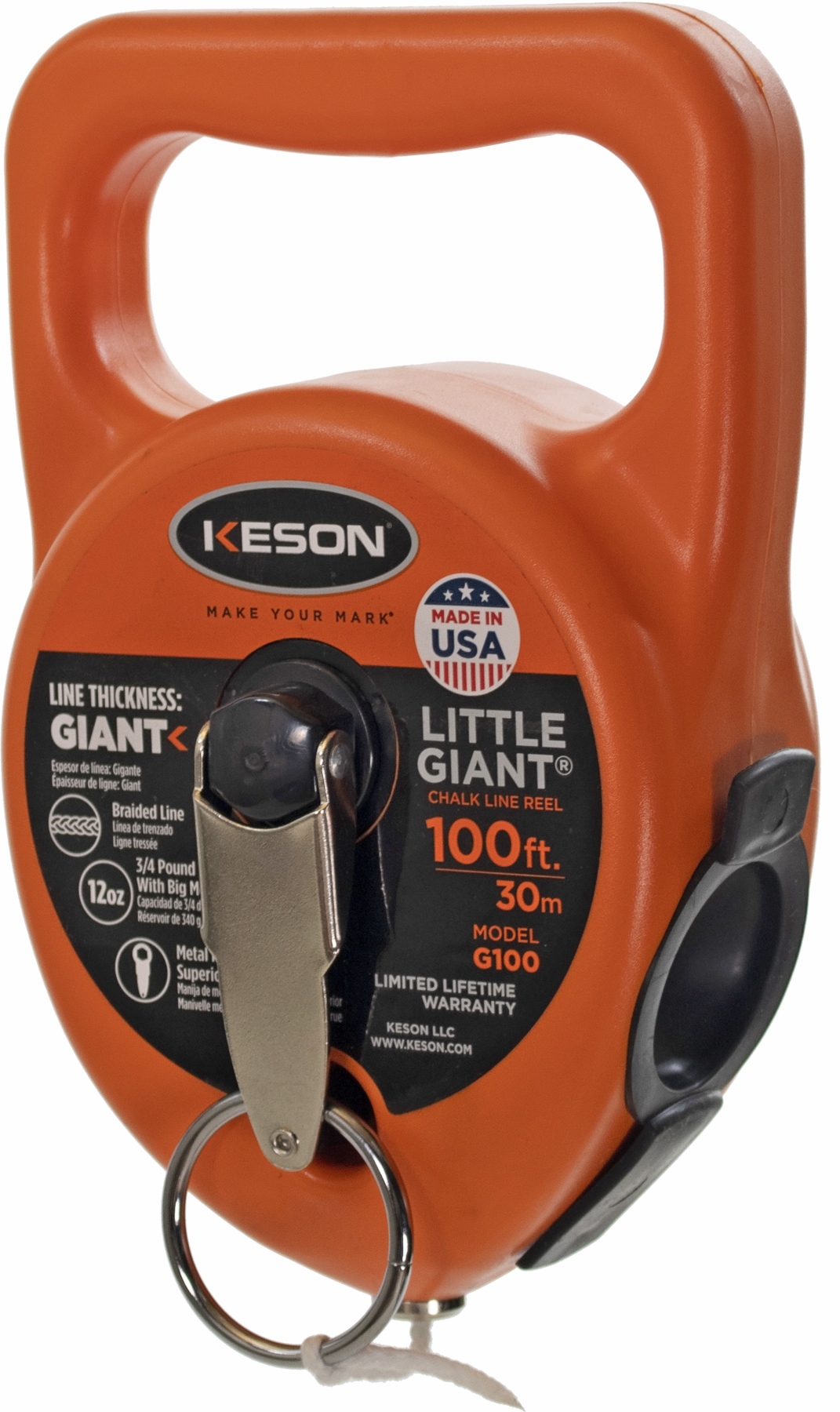 The Brushman, 100' Little Giant Chalk Reel