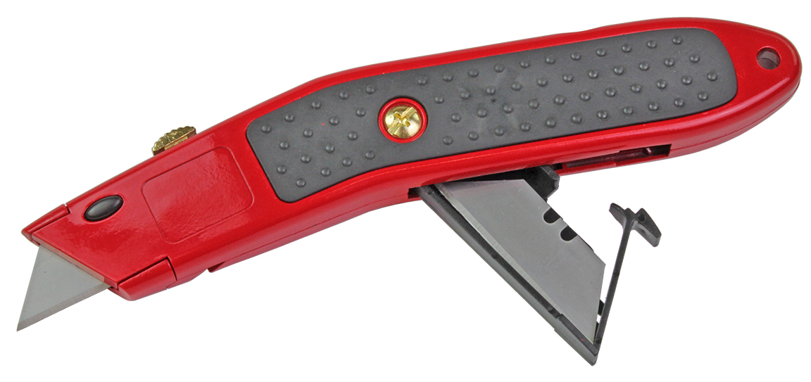 The Brushman HD Ergonomic Retractable Utility Knife KNIFE RETR HD