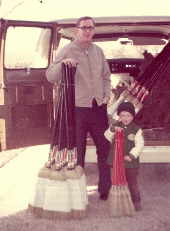 Founder, Jerry Hearnley, with son, Tom.