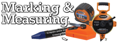 Marking & Measuring Tools