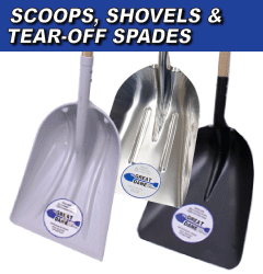 Shovels, Scoops & Tear-Off Spades