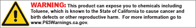 Prop 65 Warning