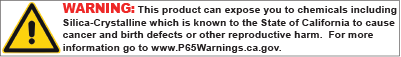 Prop 65 Warning