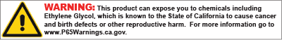 Prop 65 Warning