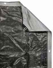 Silver/Black HD Tarps