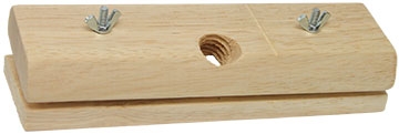 8" Applicator Block Only (Lambswool Pads)