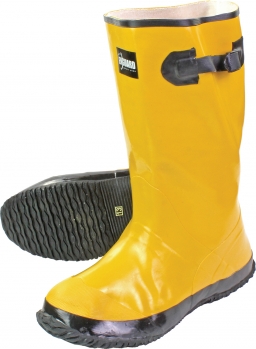 17" Over-The-Shoe Yellow Slush Boots - Size 12