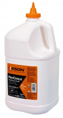 5 lb. Orange Fluorescent Standard Chalk Refill