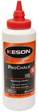 8 oz. Red Standard Chalk Refill