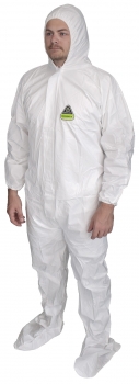 Tough Breathable Coveralls - Size L