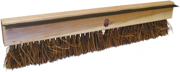 12" Applicator Brush w/Threaded Handle Hole