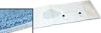 5" X 24" Microfiber Dust Mop w/No Fringe