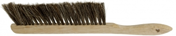 14" Draftsman Brush - Grey Horsehair Fill - Sanded Wood Block