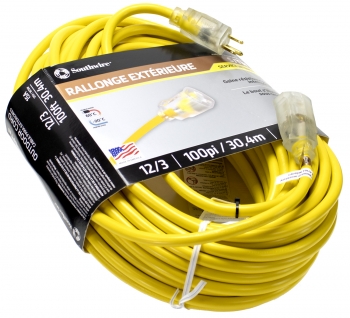 100' Extension Cord - 12GA.
