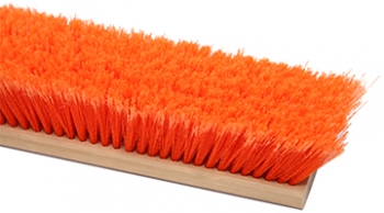 36" Floor Sweep w/Orange Flagged Synthetic Fill
