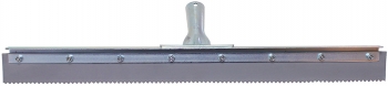 24" Serrated Edge Floor Squeegee (3/16" V-Notch)