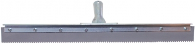 24" Serrated Edge Floor Squeegee (3/16" V-Notch)