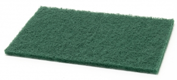 Green Scrubbing Pad (Medium) - 6" x 9" x 1/4"