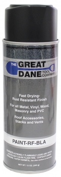 Roof "Touch-Up" Spray Paint - Black