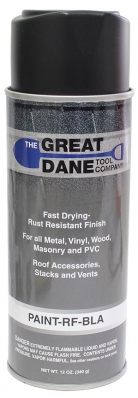 Roof "Touch-Up" Spray Paint - Black