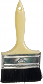 4" Adhesive Roofing Brush w/Stiff Synthetic Fill