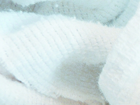 Reclaimed White Flannel Rags