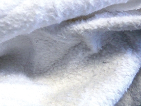 Reclaimed Pre-Whashed White Sweatshirt Rags