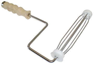 9" Cage Heavy Duty Roller Frame - Wood Handle