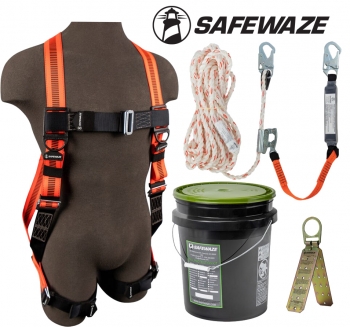 Safety Harness Fall Protection Kit
