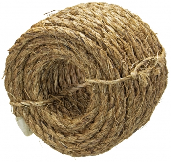 3/8" x 50' 3-Strand Manila Rope Coilette