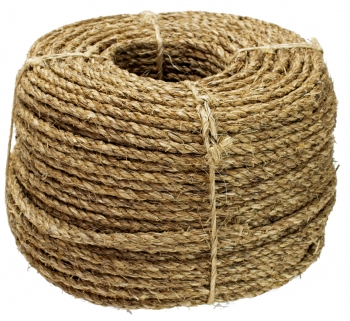 3/8" x 600' Manila Rope Coil