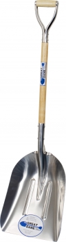 #12 Aluminum Scoop - D-Grip Handle