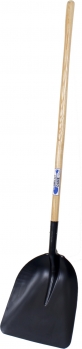 #2 Steel Scoop - Long Wood Handle