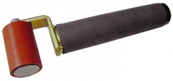 Silicone Seam Roller - Threaded Foam Grip Handle, 2" x 2"