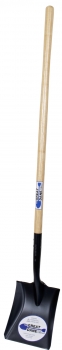 #2 Round Point Shovel (Long Wood Handle)