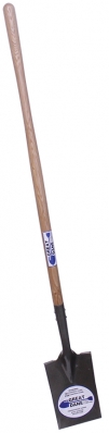 Smooth Tear-Off Spade w/Fulcrum - Wood Handle