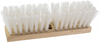 16" White Poly Fill Street Broom