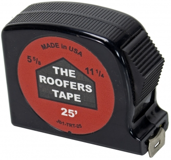 The Brushman, 25 ft. Manual Locking - Extra Wide Tape Measure