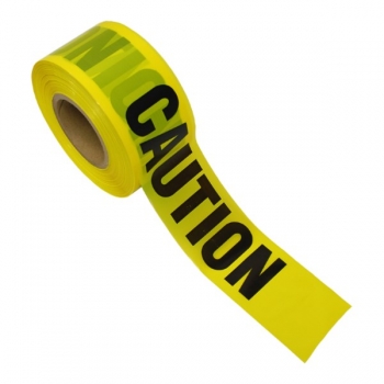 3" x 1,000' Yellow Caution Tape (Roll)