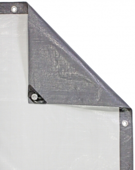 26' X 40' Gray/White HD Tarp