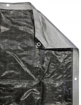 26' X 40' Silver/Black HD Tarp