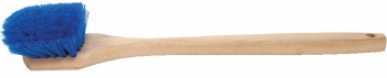 20" Pot Brush - Wood Block & Blue Poly Fill