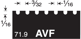 Versablade® Trowel Blade (#680-AVF)