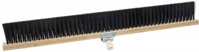 30" Concrete Finishing Broom w/Adjustable Handle Socket & Black Styrene Fill