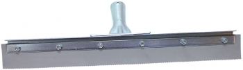 18" Serrated Edge Floor Squeegee (1/8" V-Notch)
