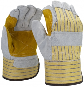 Shoulder Leather/Double Palm Glove - Size L