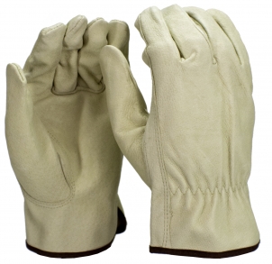 100% Pig Leather Glove - Size L