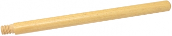 15/16" x 14" Wood Handle w/Wood Threaded Tip