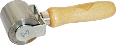 2"x2" Double Fork Steel Roller w/Wood Handle